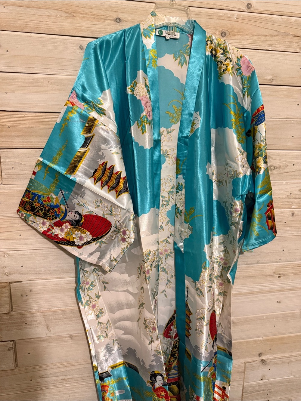 Super comfy Satin Kimono Robe